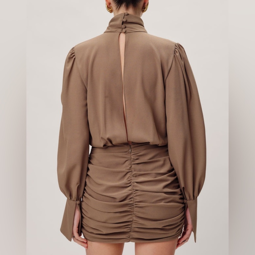 Ronny Kobo Yebba Dress - Toffee - Picture 2 of 2